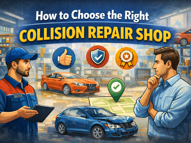 How to Choose the Right Collision Repair Shop