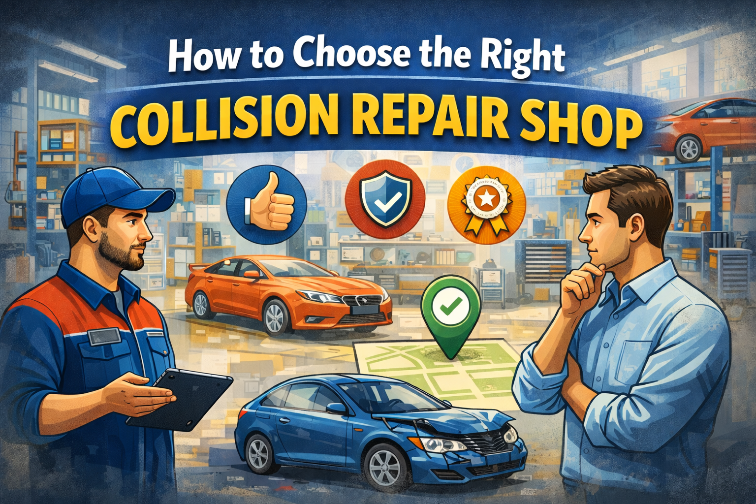 How to Choose the Right Collision Repair Shop